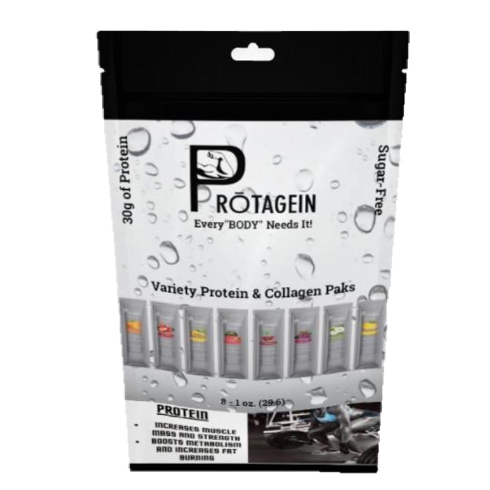 Protagein Protein & Collagen Paks Variety - 8 x 1 oz