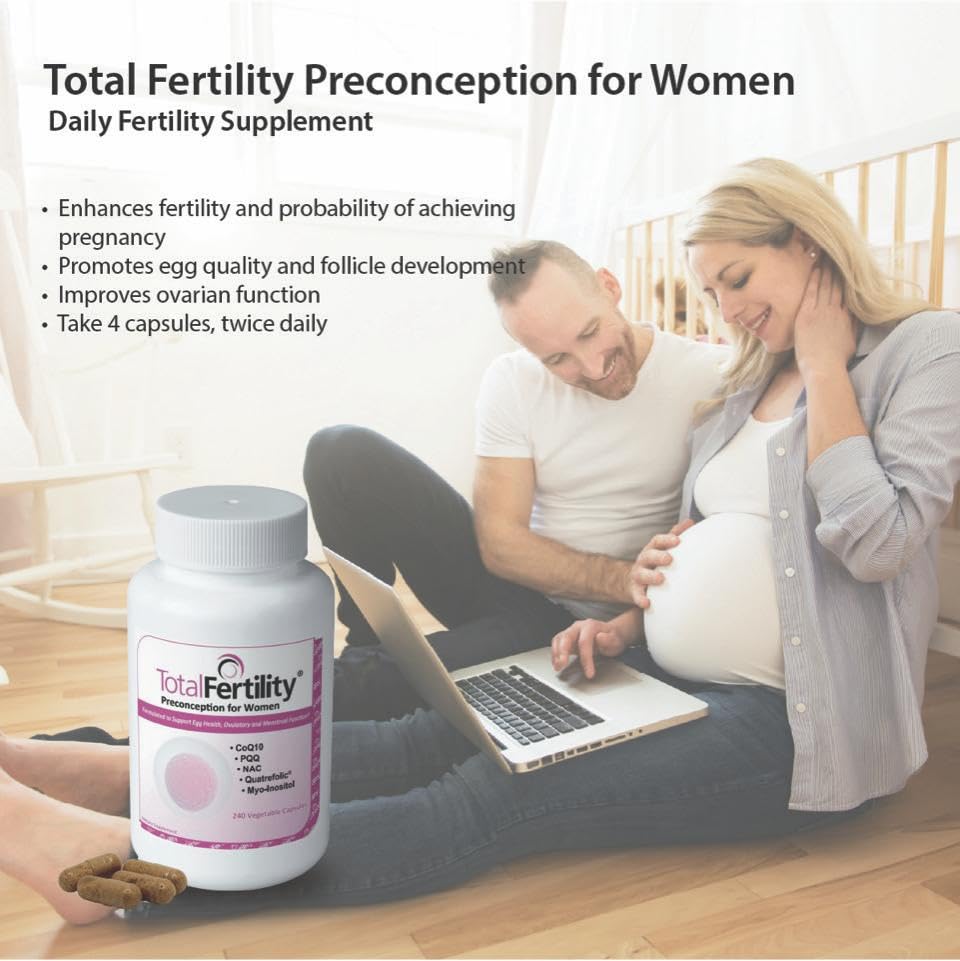 Total Fertility Preconception for Women - 240 Capsules - image 2