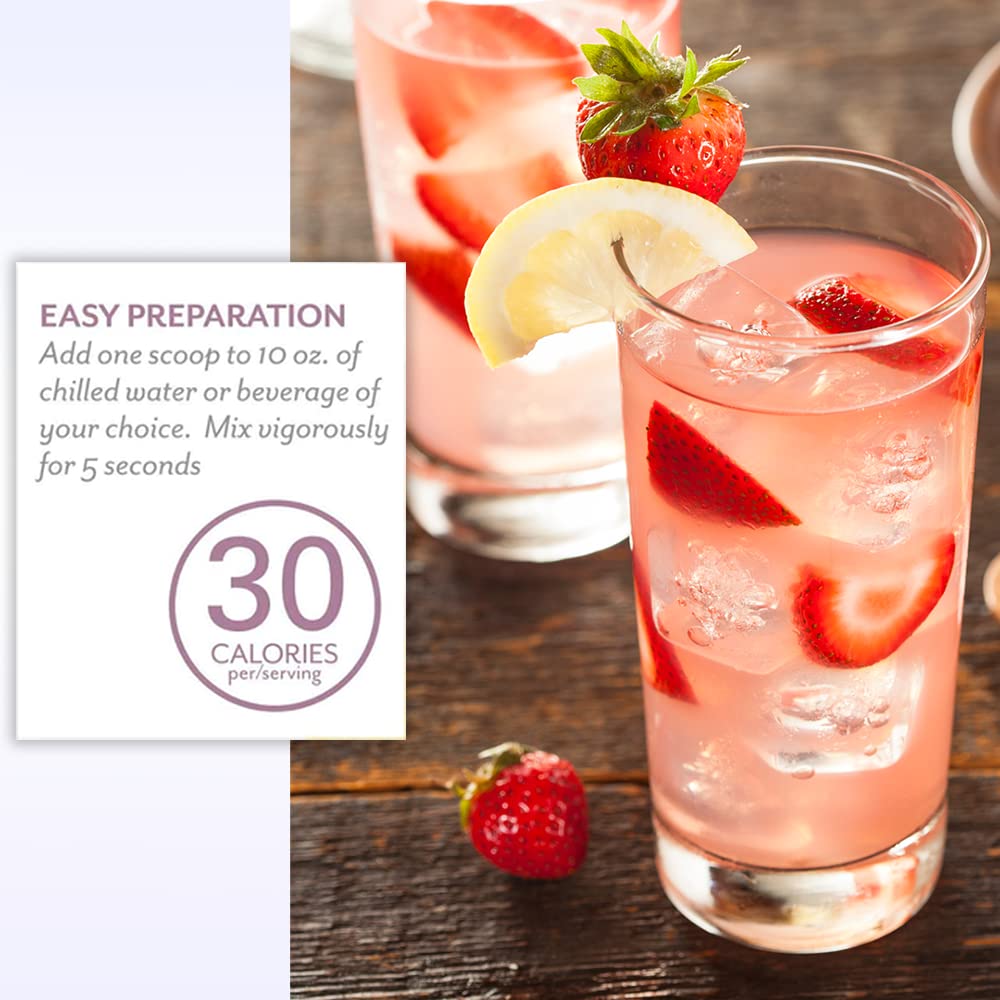 PlantFusion Vegan Collagen Beauty Powder Strawberry Lemonade - 18 Servings - image 4