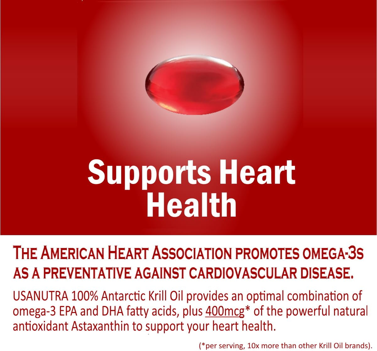 USANUTRA Antarctic Krill Oil Softgels 1000mg - 60 Softgels - image 4