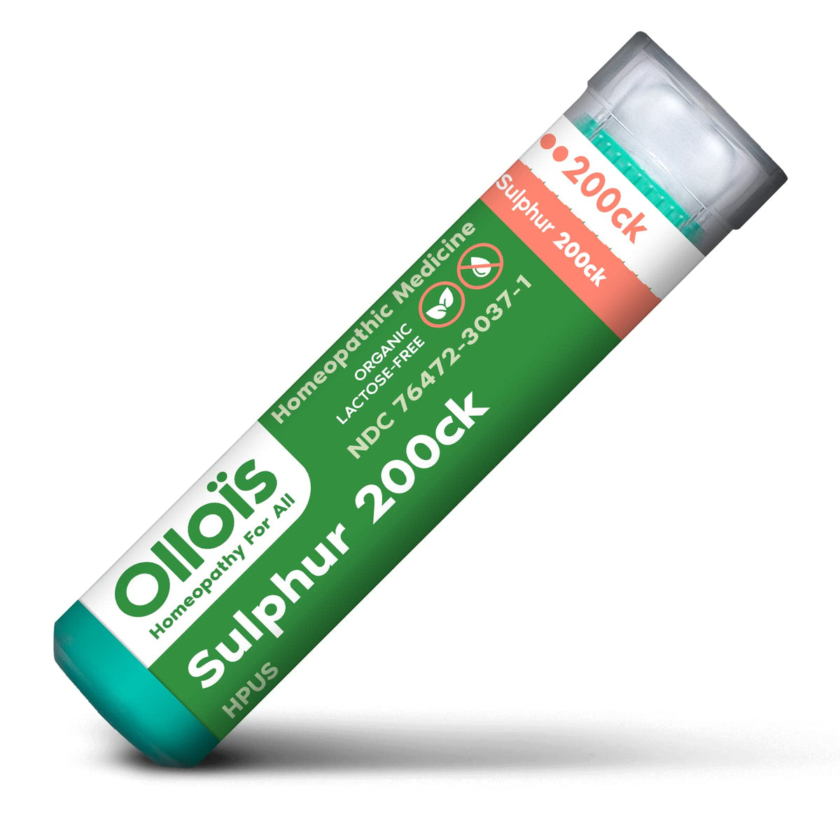 OLLOÏS Sulphur 200ck Homeopathic Medicine - 80 Pellets