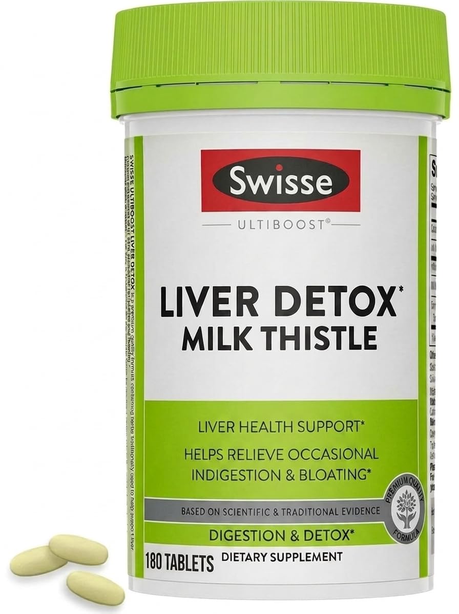 Swisse Liver Cleanse Detox & Repair with Milk Thistle - 180 Tablets