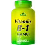 ALFA VITAMINS Vitamin B-1 100 mg - 100 Tablets