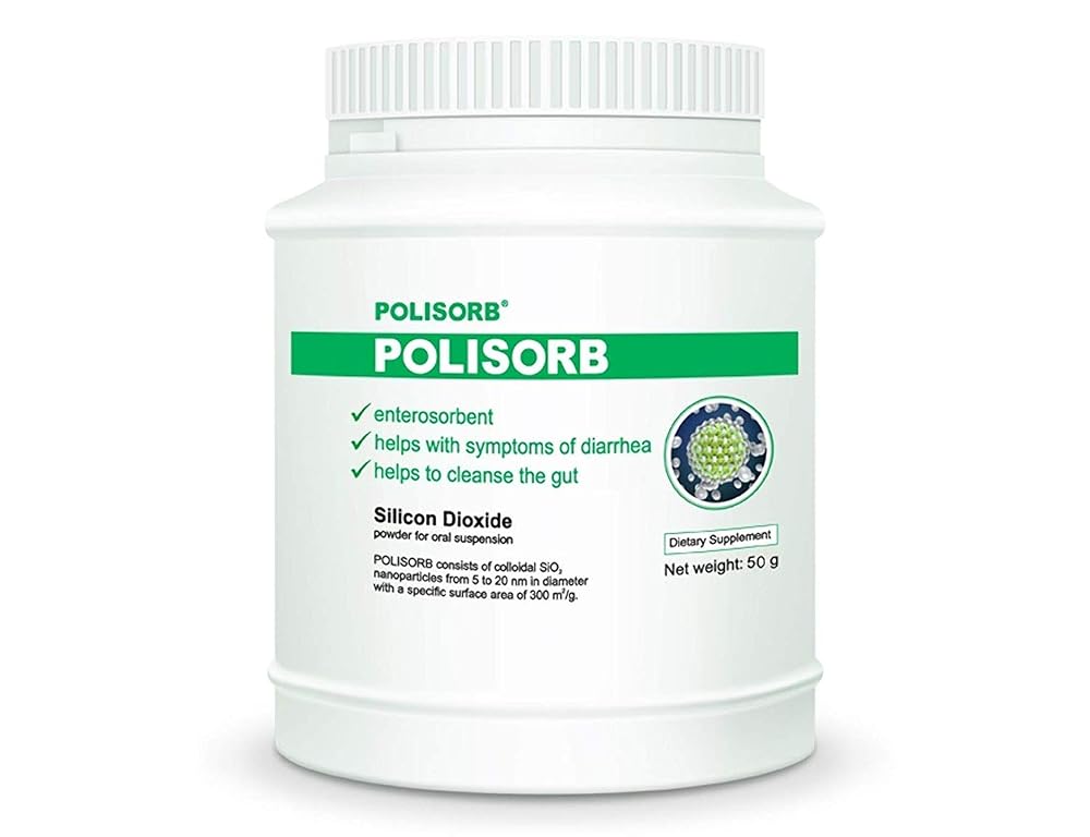 Polysorb MP 50g Colloidal Silica Detoxification Enterosorbent