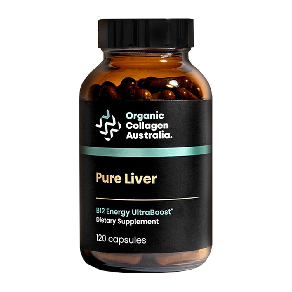 Organic Collagen Australia Pure Liver Capsules - 120 Capsules
