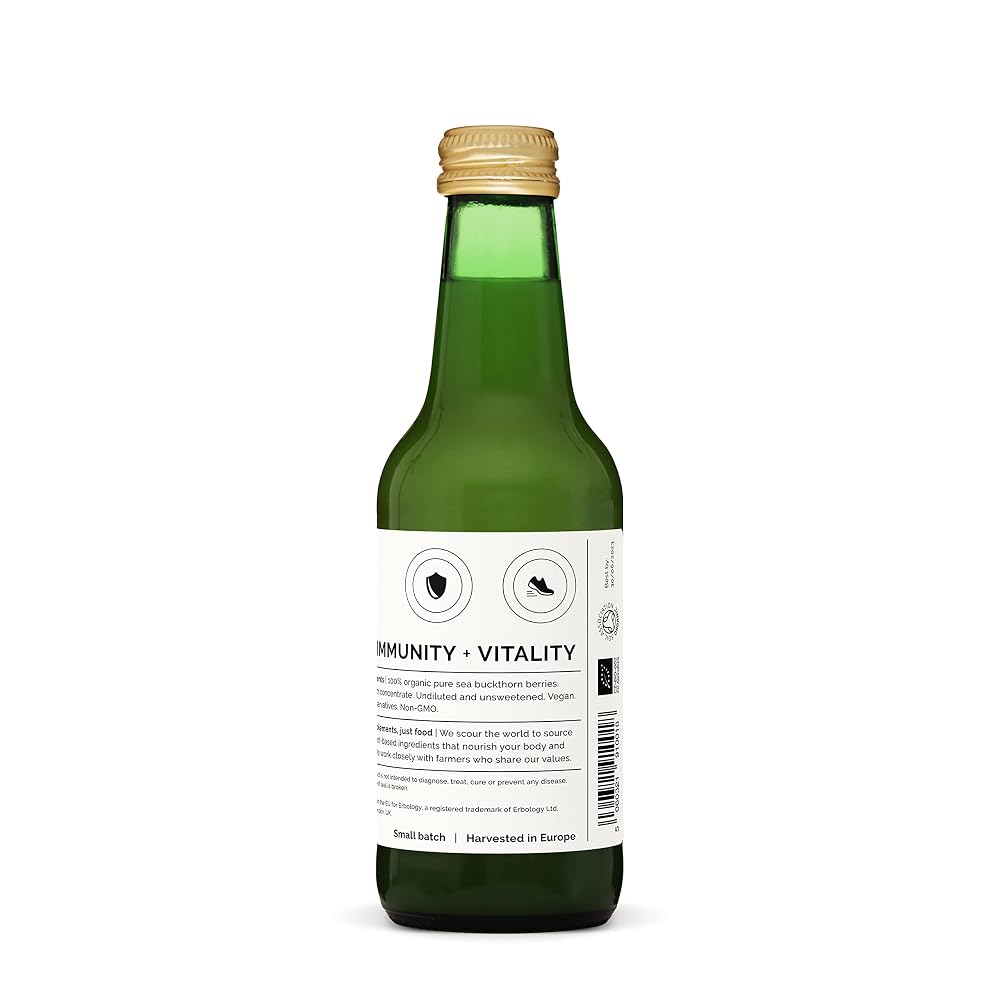 Erbology 100% Organic Sea Buckthorn Juice - 250ml (Box of 6) - image 8