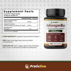 PRATIC LINE Ashwagandha 3000 mg - 120 Vegan Capsules - image 8