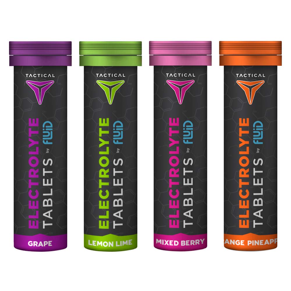 Fluid Tactical - 40 Count Effervescent Electrolyte Tablets