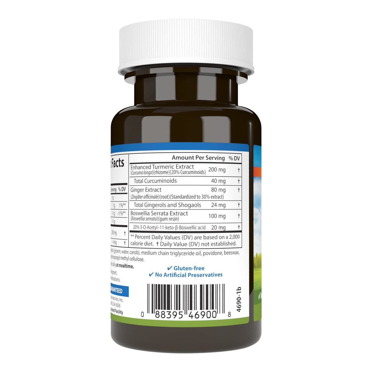 Carlson Enhanced Mobility Botanical Joint Support - 30 Softgels - image 3