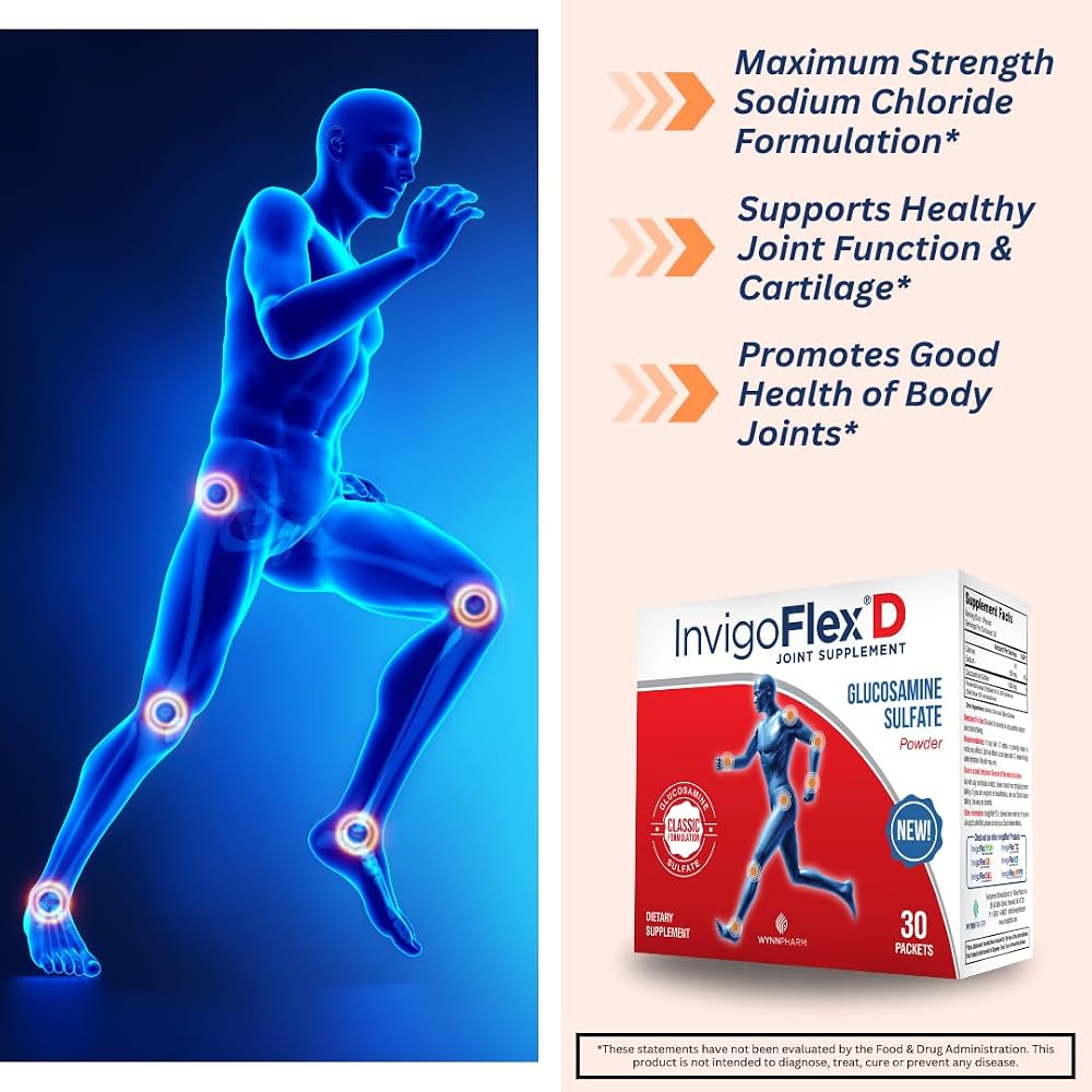 INVIGOFLEX® D - 1500mg of Glucosamine Sulfate Powder (Classic - image 4
