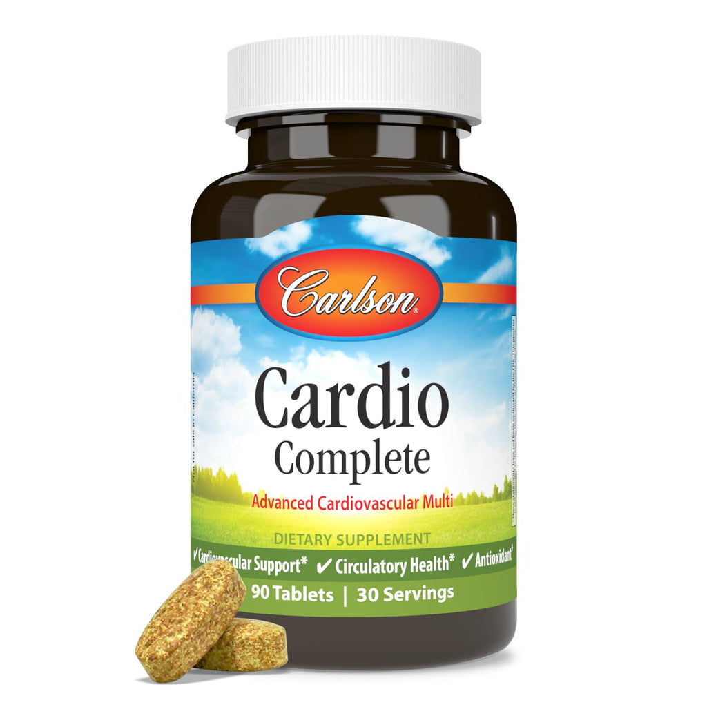 Carlson Cardio Complete Advanced Multivitamin - 90 Tablets