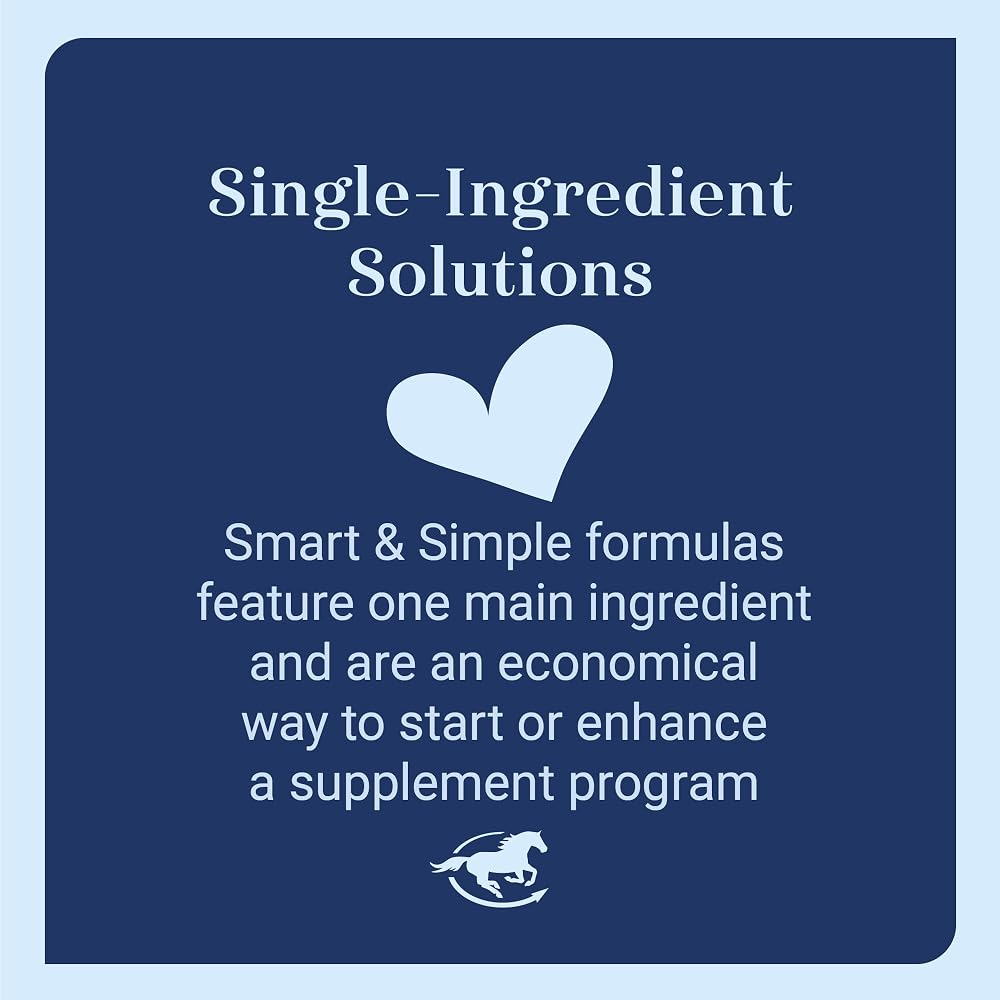 SmartEquine Smart & Simple MSM Pellets - 2.5 lb - image 4