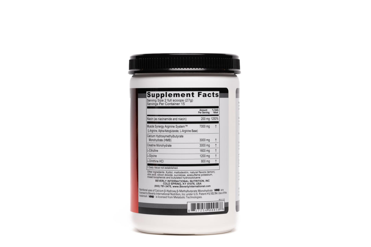 Beverly International Muscle Synergy Lemon Powder - 14.3 oz - image 3