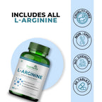 Simply Herbal L-Arginine 500 mg Amino Acid - 60 Tablets - image 6