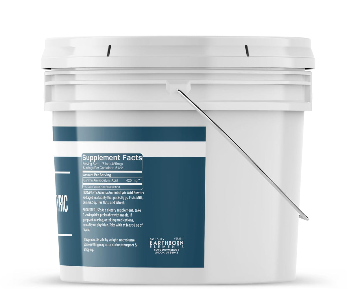 Earthborn Elements GABA Powder - 4.8 Pound - image 3