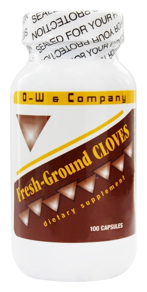 O. W. Bionics Fresh Ground Cloves Capsules - 100 Count - image 2