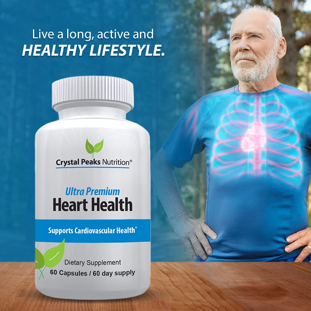 Crystal Peaks Nutrition Heart Support Vitamin K2 & D3 - 60 Capsules - image 4