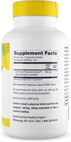 Healthy Origins EpiCor Dried Yeast 500 mg - 150 Vegetarian Capsules - image 2