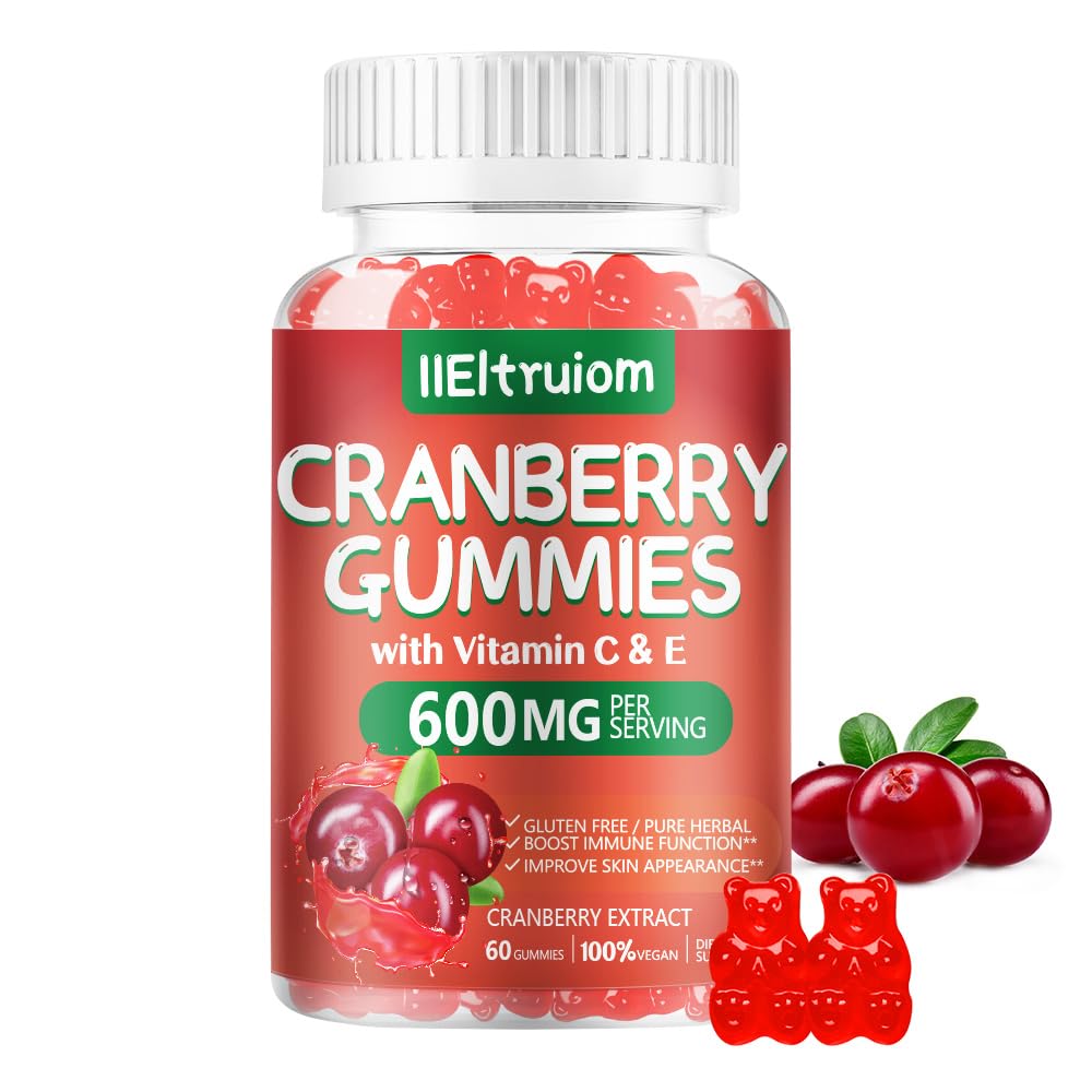 IIEltruiom Natural Cranberry Gummies for Women