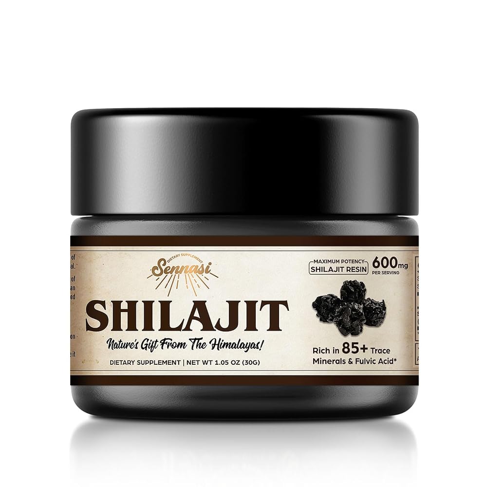 Sennesi Shilajit Pure Himalayan Organic Shilajit Resin - 600mg - image 2