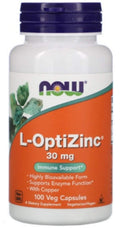 Now Foods Optizinc 30mg Zinc with Copper - 100 Capsules