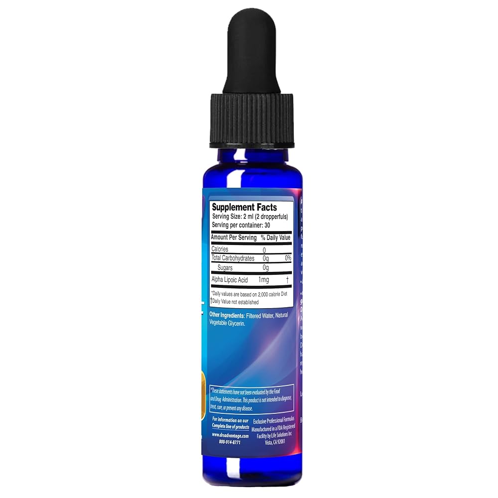 Dr's Advantage Alpha Lipoic Acid Liquid - 2oz Dropper - image 2