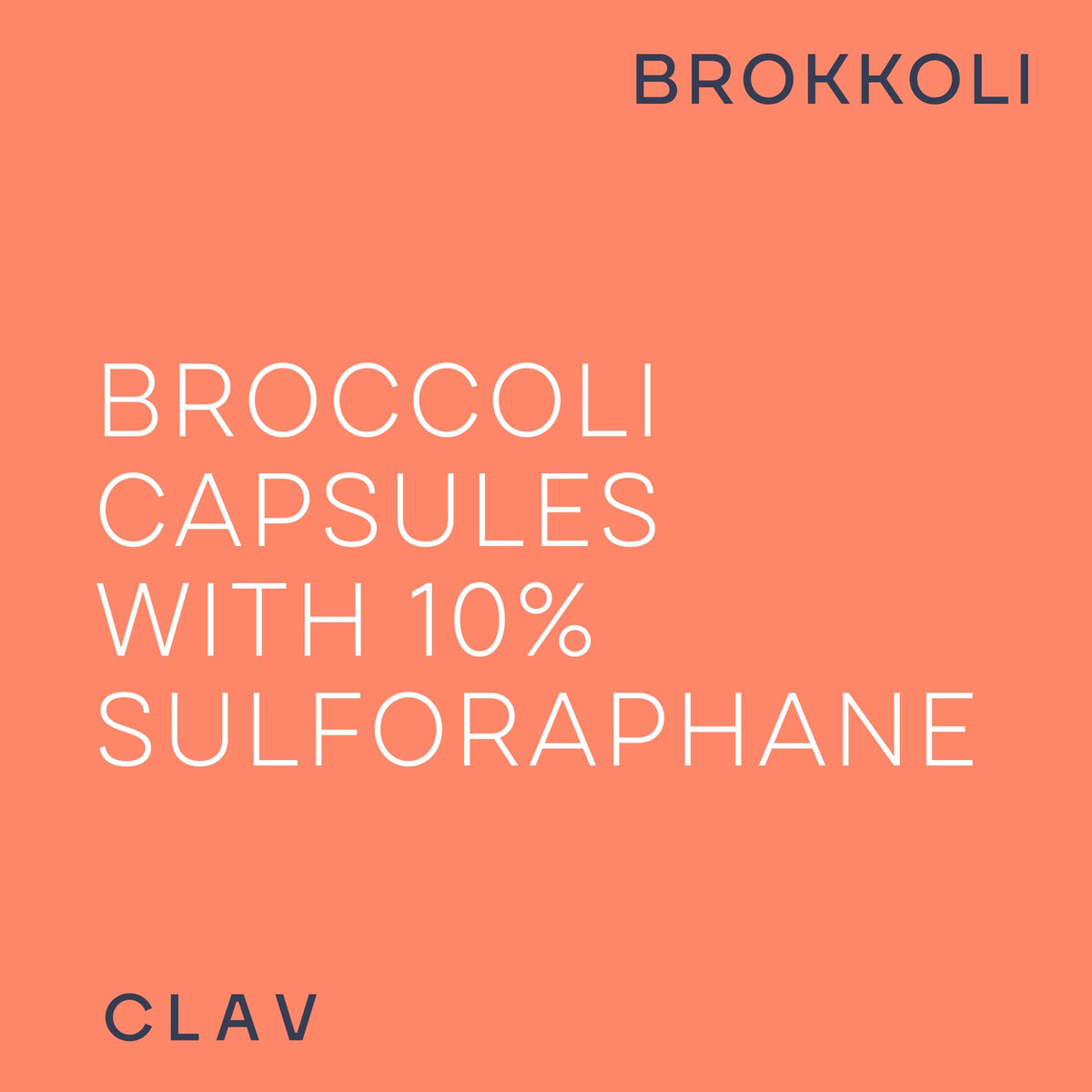 CLAV Broccoli Sprout Extract 100mg Sulforaphane - 60 Capsules - image 5