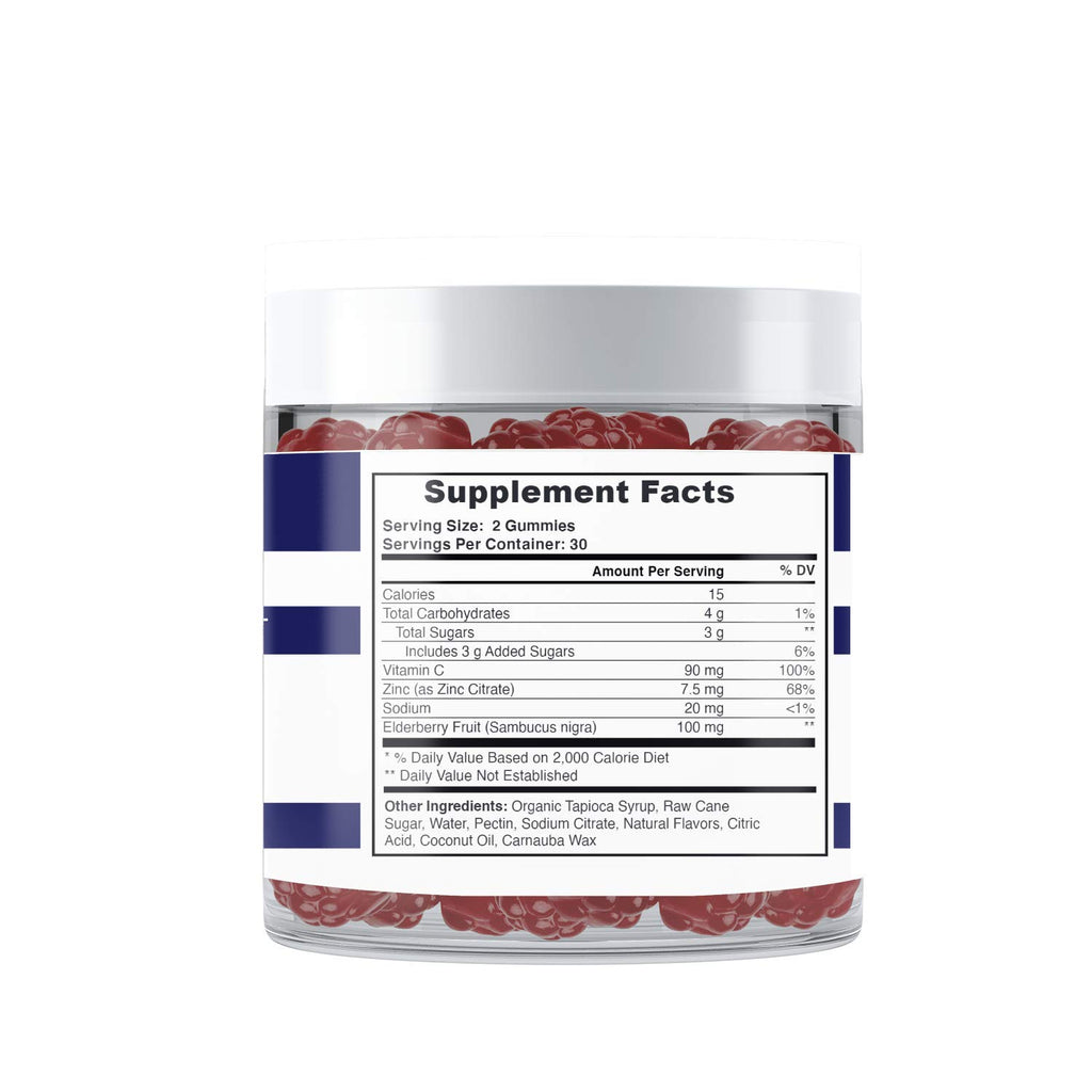MoJabba Plant Therapy Elderberry Immune Support Gummies - 60 Gummies - image 2