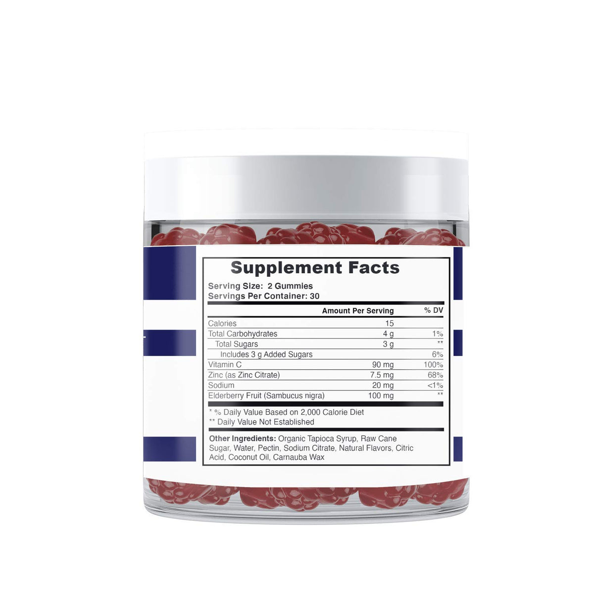 MoJabba Plant Therapy Elderberry Immune Support Gummies - 60 Gummies - image 2
