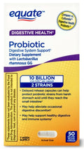 VOZRO Equate Extra Care Probiotic Digestive Support - 50 Capsules