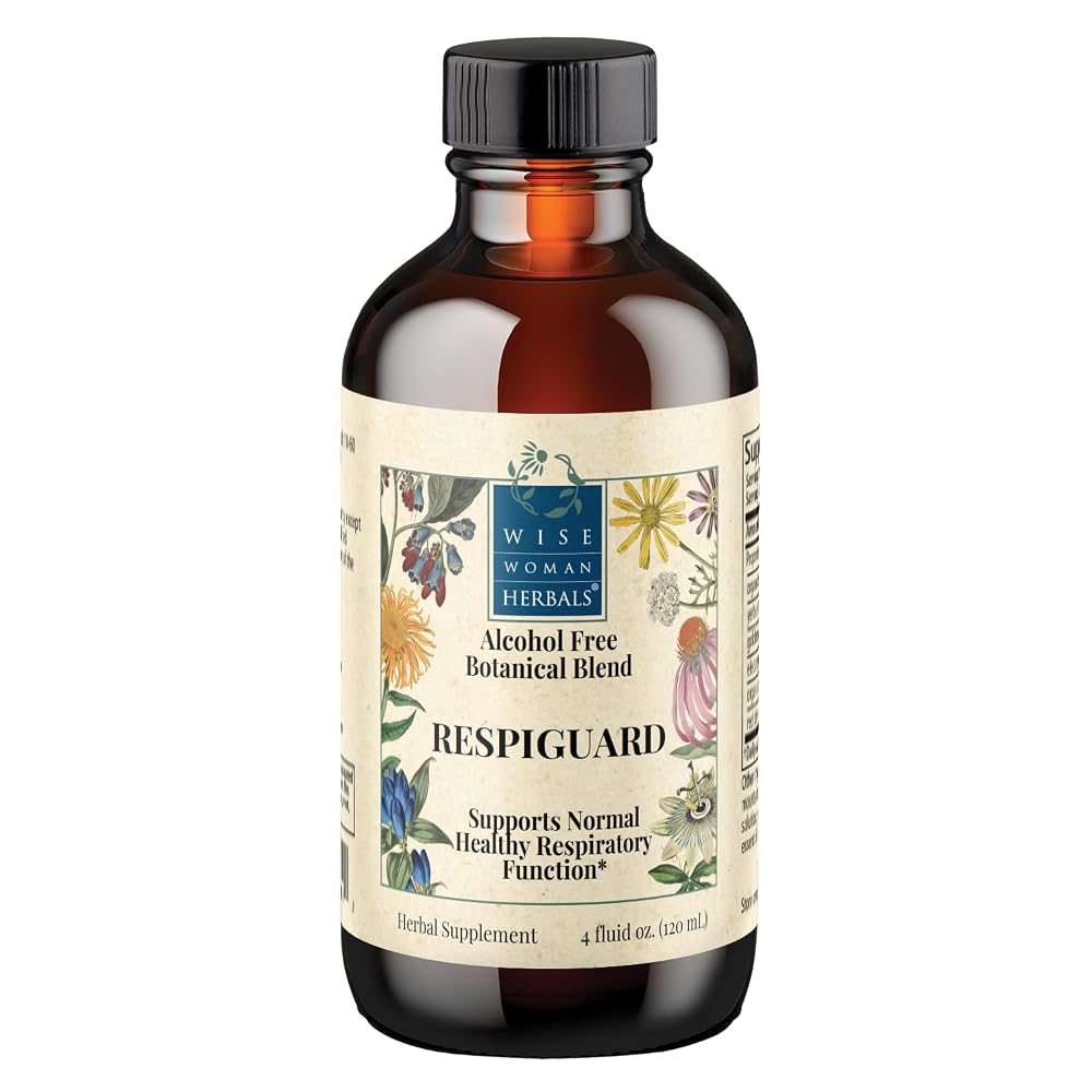 Wise Woman Herbals RespiGuard Glycerite Respiratory Support - 2 Fl Oz