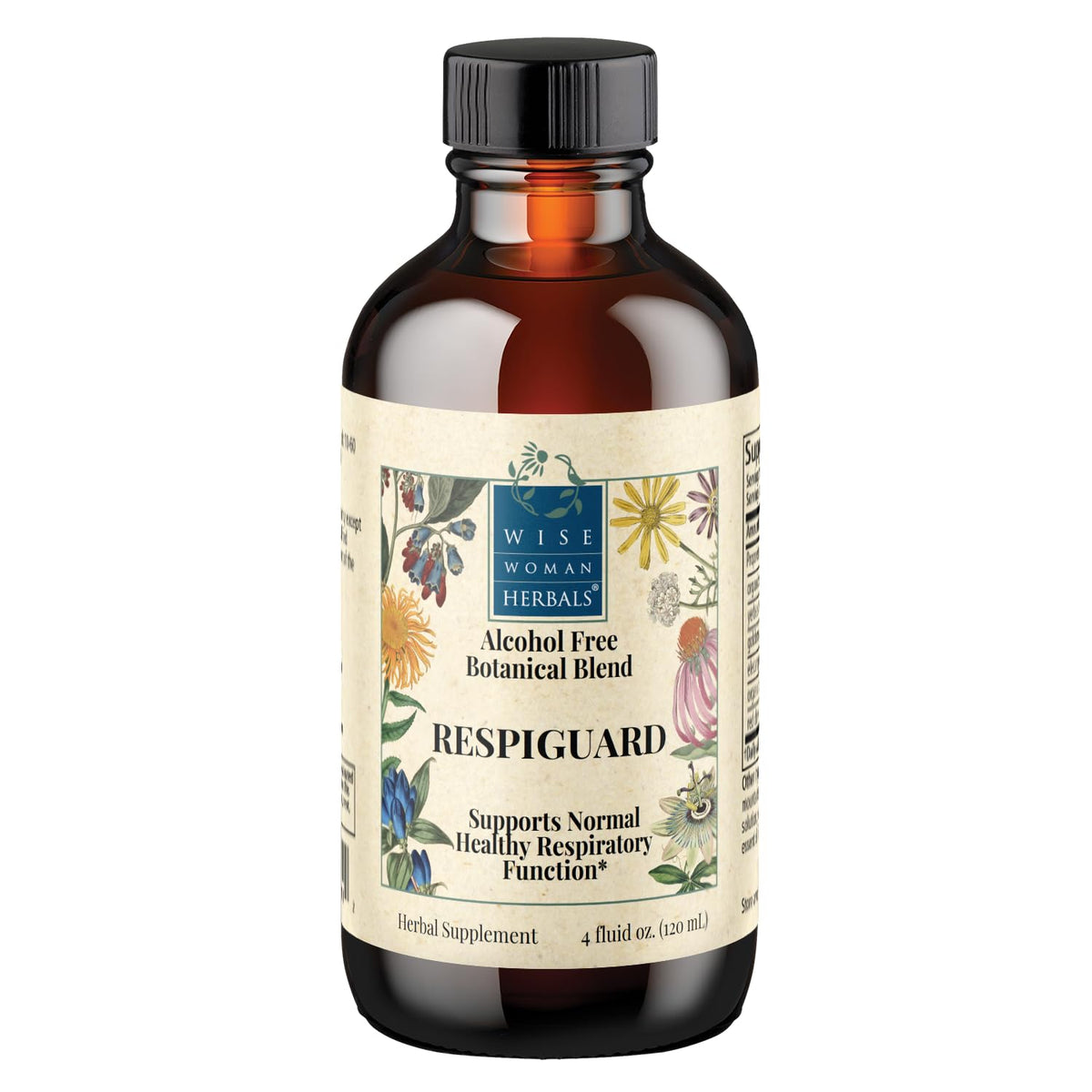 Wise Woman Herbals RespiGuard Glycerite Respiratory Support - 2 Fl Oz
