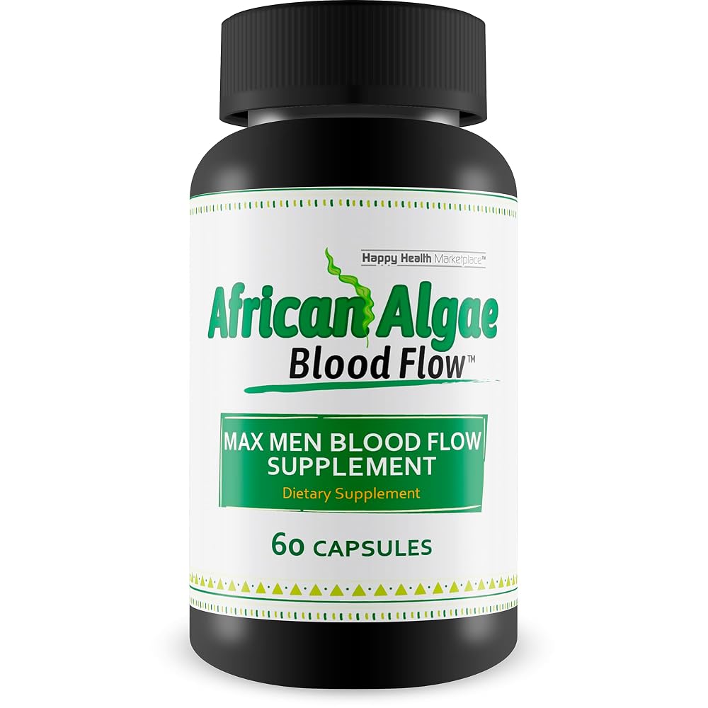 Happy Health Marketplace African Algae Blood Flow Capsules - 60 Count