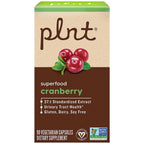 plnt Cranberry Superfood Urinary Tract Health 37:1 Extract - 90 Capsules - image 5