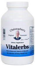 Christopher's Original Formulas Vitalerbs Herbal Supplement