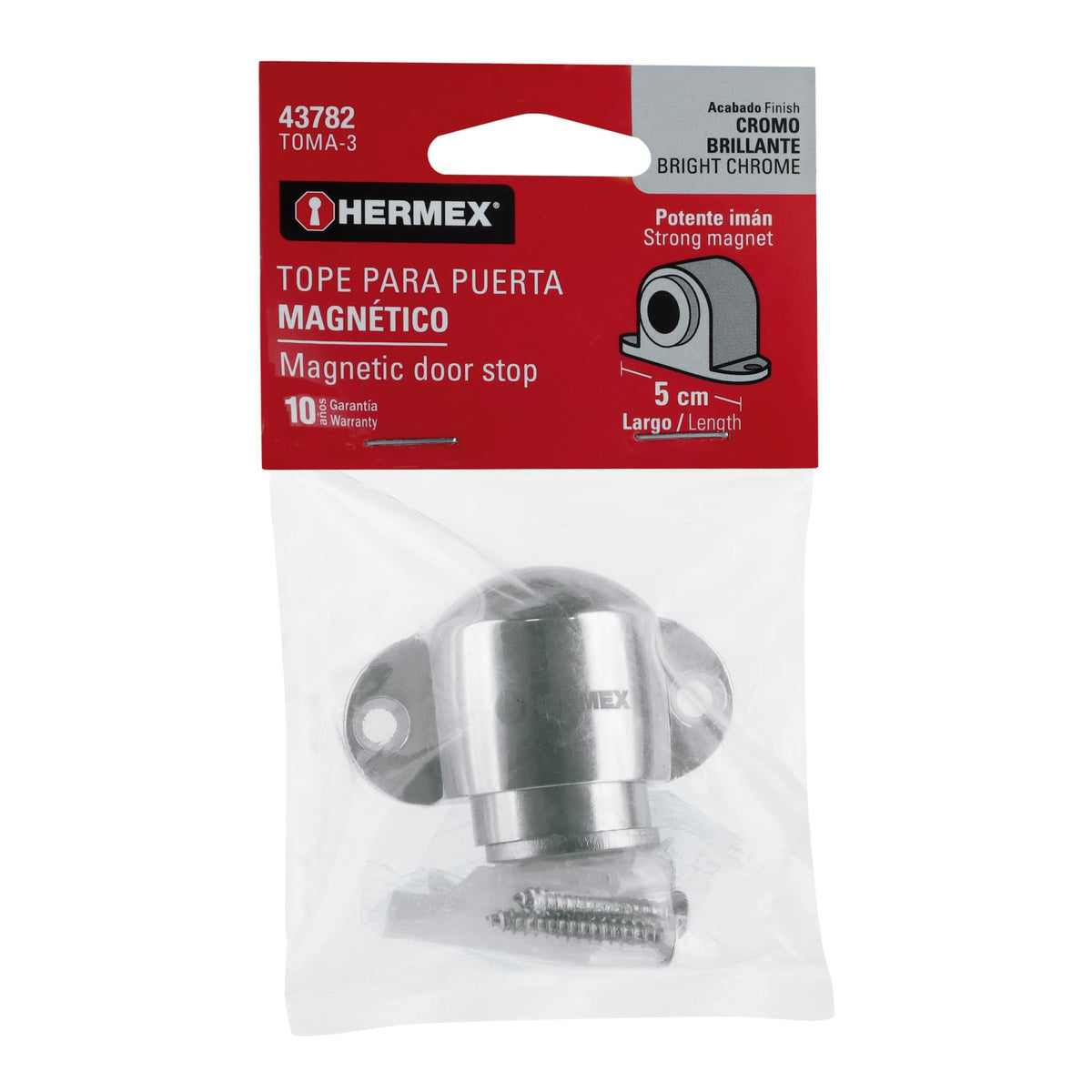 Hermex Tope Magnetic Chromium - 1 Count - image 5