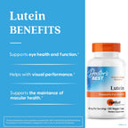 Doctor's Best Lutein 20mg Eye Health Support - 120 Vegetarian Capsules - image 4