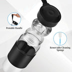 BNCWCQZ Small Glass Shaker Bottle