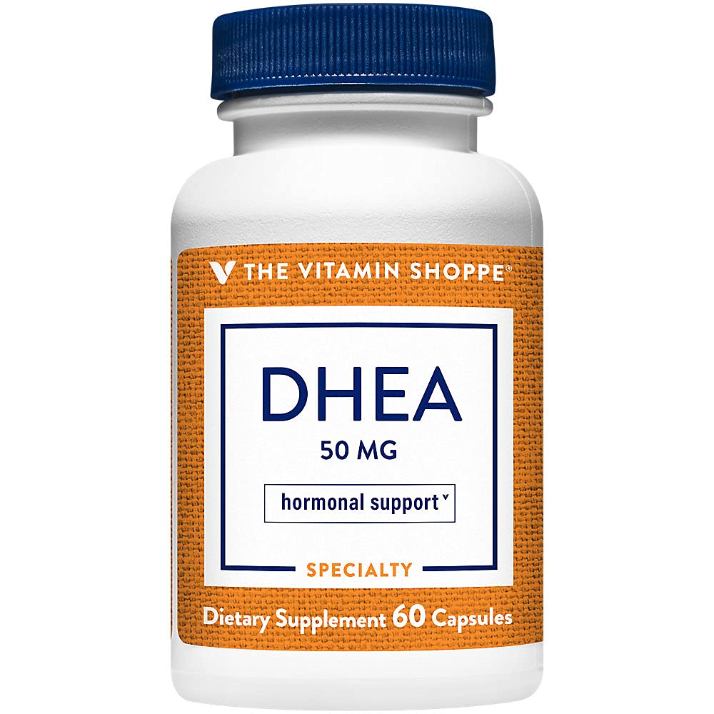 The Vitamin Shoppe DHEA 50mg for Healthy Aging - 60 Capsules