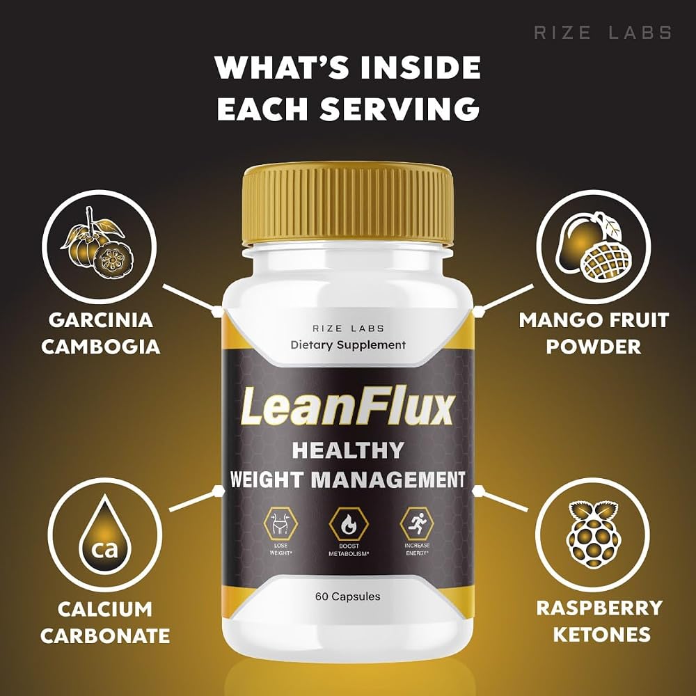 Rize Labs LeanFlux Weight Loss Capsules - 120 Capsules - image 8