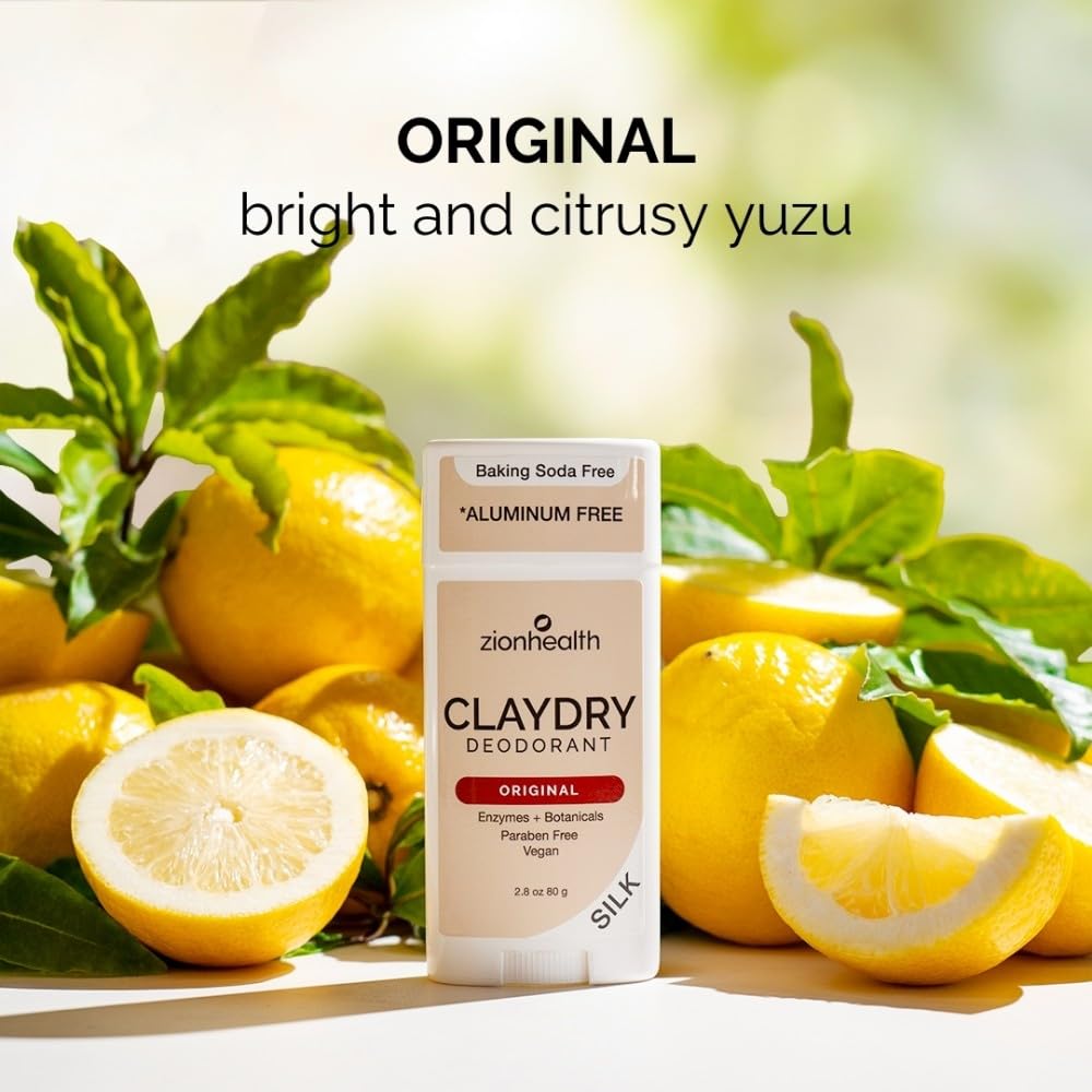 Zion Health Clay Dry Silk Original Deodorant - 2.8 oz Stick - image 3