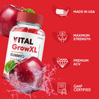 Gold Nutra Vital Grow XL Gummies for Men - 5 Pack - image 2