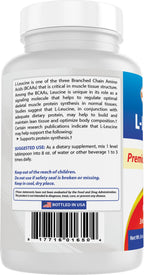 Best Naturals L-Leucine Pure Powder - 8 oz - image 6