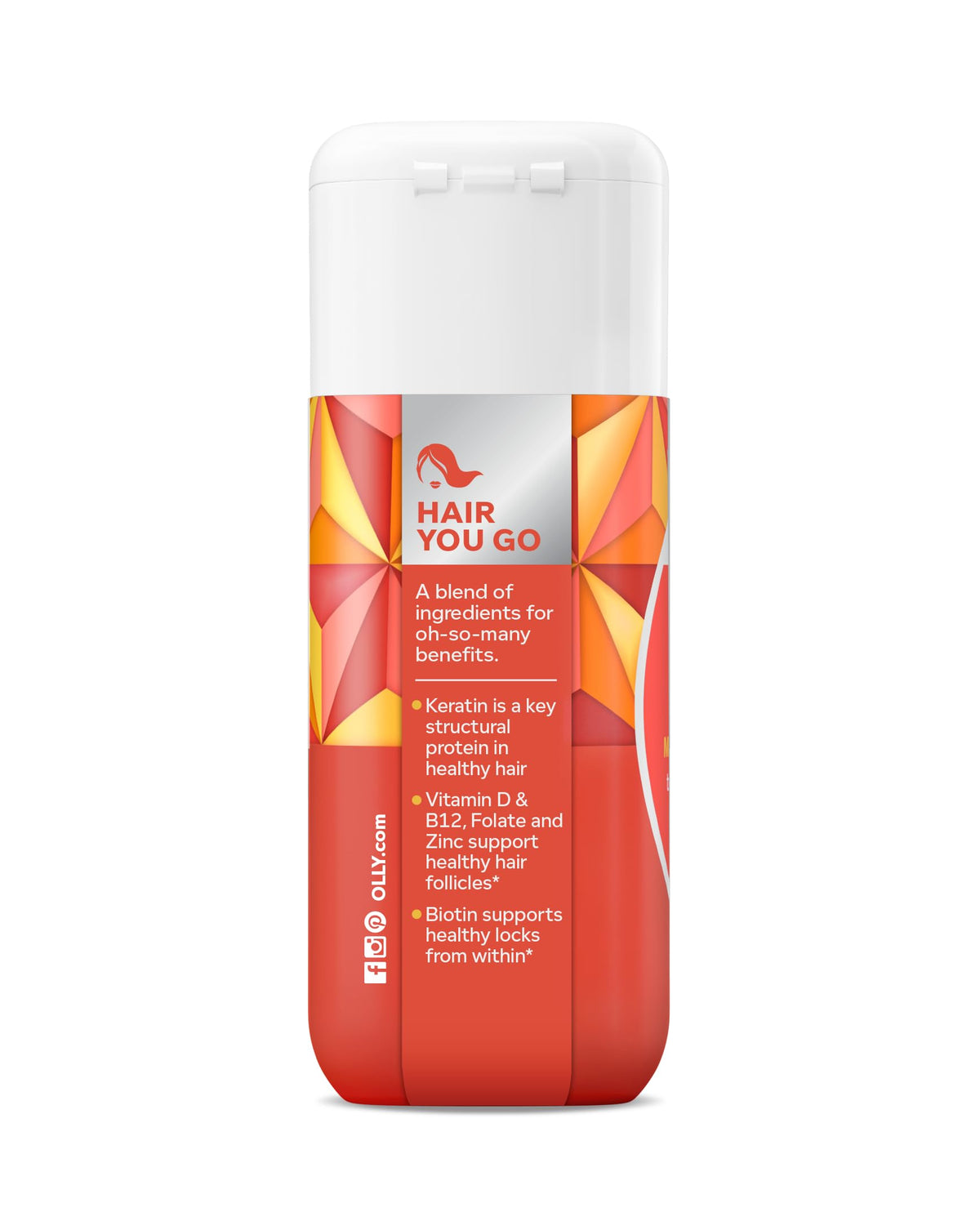 OLLY Ultra Strength Hair Softgels with Biotin & Keratin - 30 Softgels - image 9