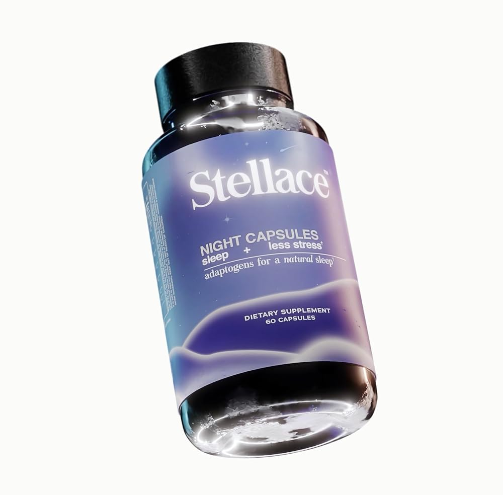 stellace Premium Sleep Supplement Vegan Capsules - 60 Count