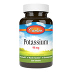 Carlson Potassium 99 mg Nerve Health - 250 Tablets