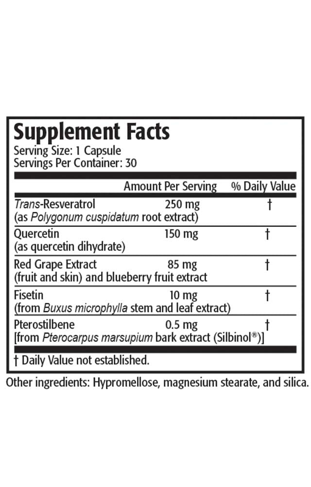 Res-Q Resveratrol Rewind Antioxidant - 180 Caplets (3-Pack) - image 2