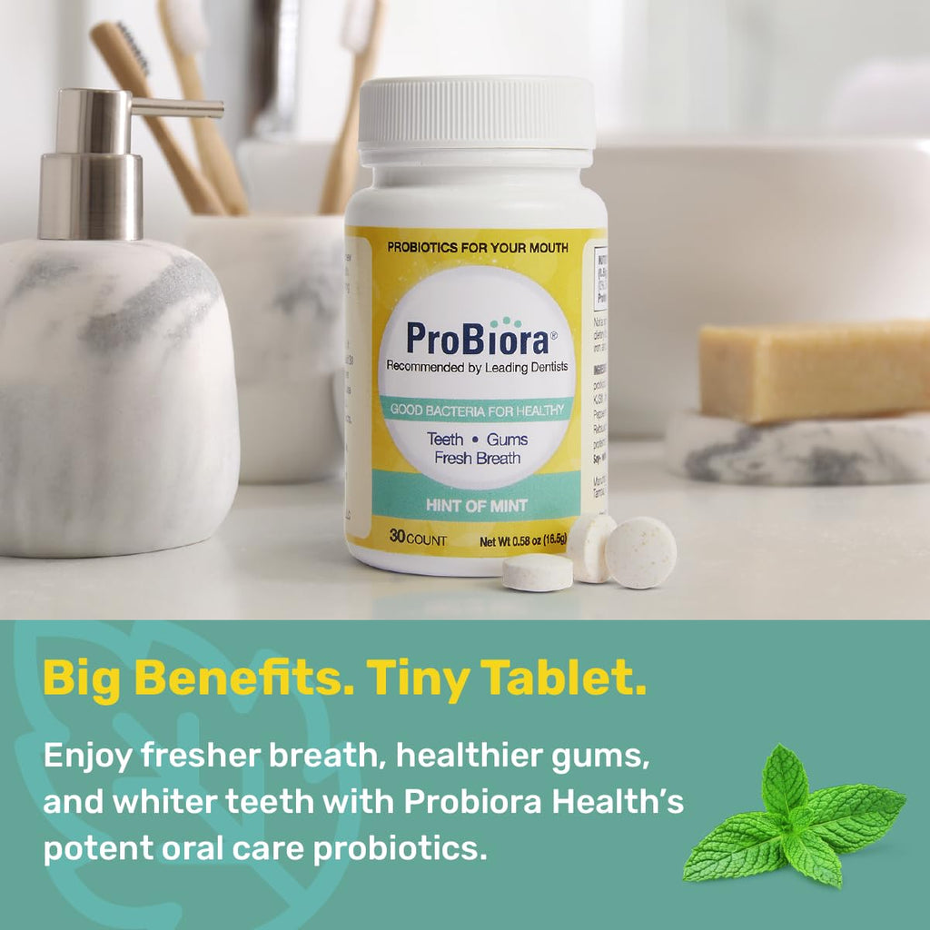 ProBiora Health Oral-Care Probiotic Tablets for Teeth & Gums - 60 Tablets - image 4