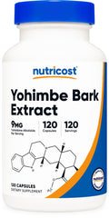 Nutricost Yohimbe Bark Extract 450mg - 120 Capsules