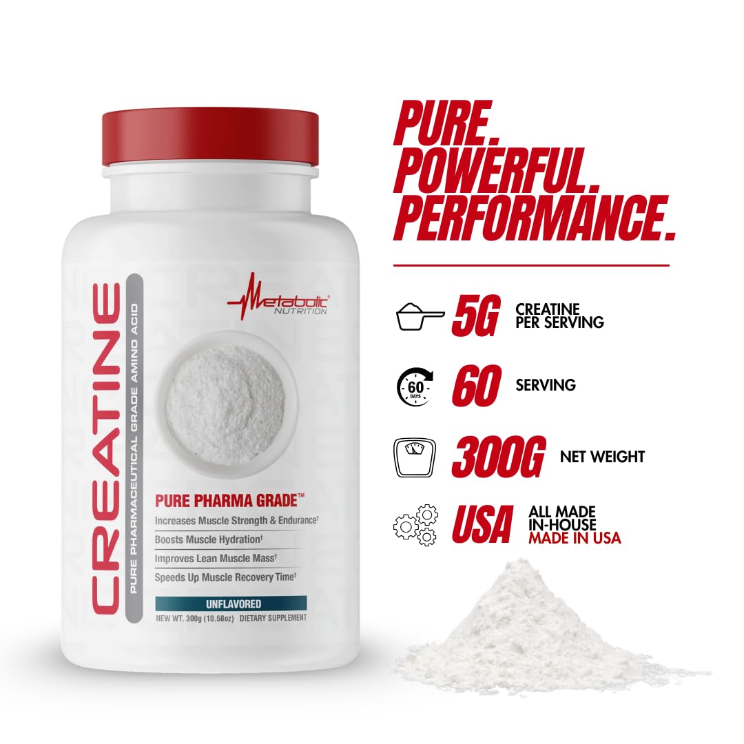 Metabolic Nutrition Creatine Monohydrate Powder